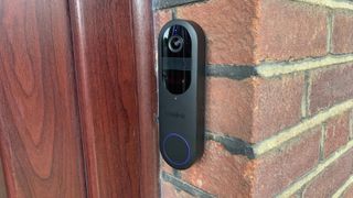 Reolink Doorbell (Battery) installed on wall beside front door